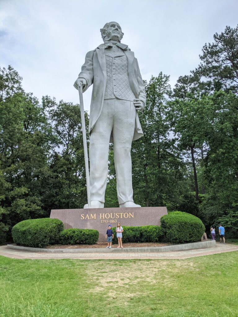 Sam Houston Statue Texas Wanderers