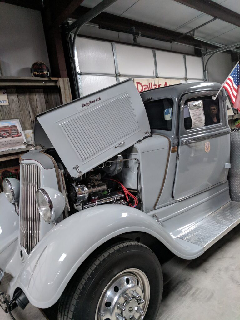 Vintage car collection Roadside America Museum