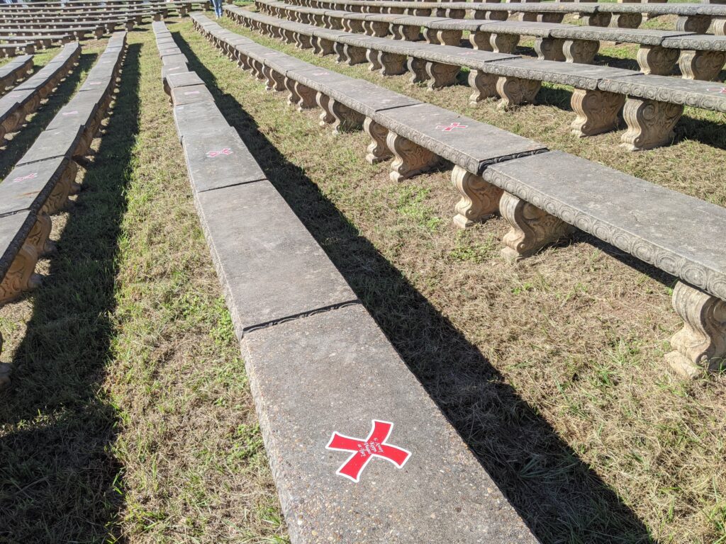 Social Distancing at Texas Ren Fest