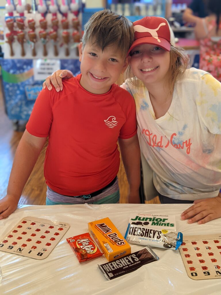 Candy Bingo at Jellystone Park Waller