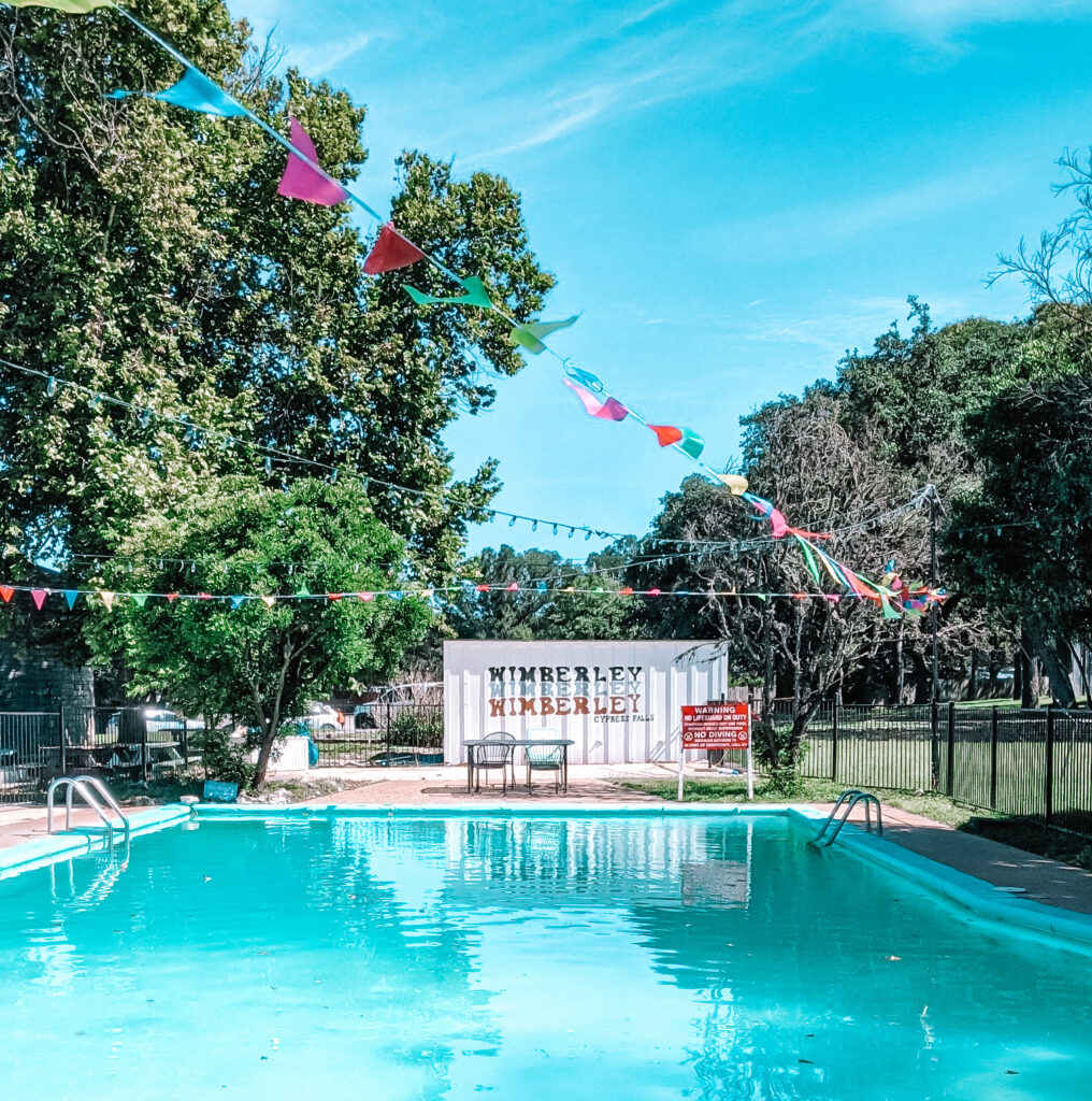 Pool at the Lodge at Cypress Falls