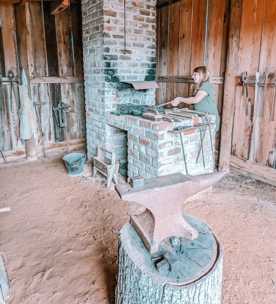 Durst-Taylor House Blacksmith Nacogdoches