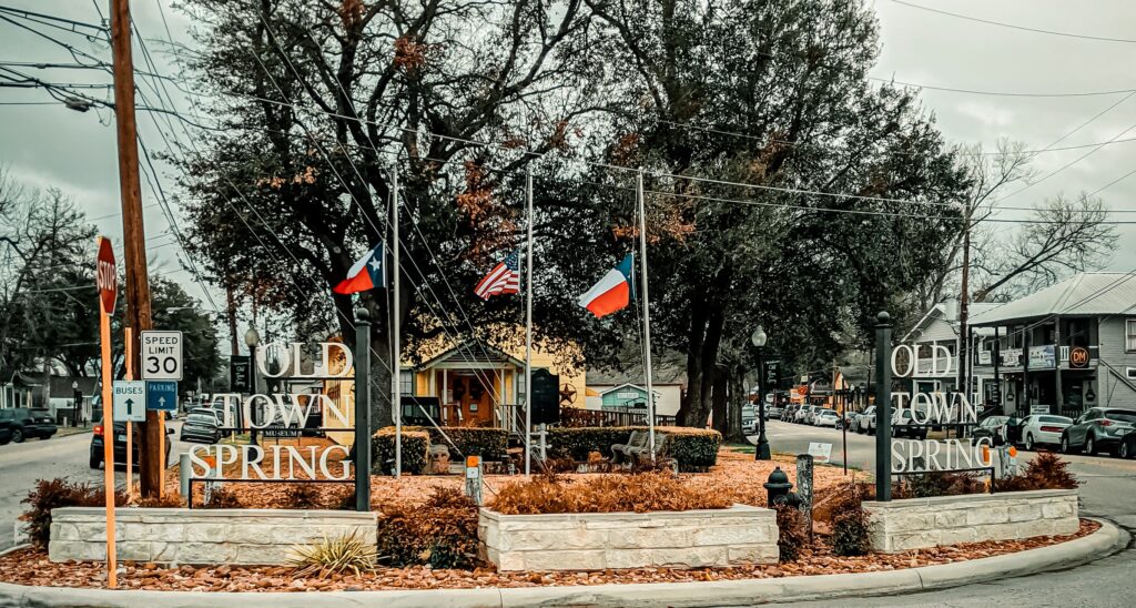 best day trips from Houston - Old Town Spring