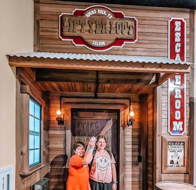 Escape Room at Tom Foolerys inside Kalahari - Things to do in Round Rock TX