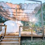 Stay in a bubble at Bespoke Outdoor Bubbles - Texas romantic getaway