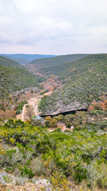 Lost Maples State Park in the fall - fall foliage and fall colors in Texas Hill Country