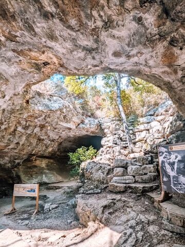 Longhorn Cavern State Park - Top Ten Most Beautiful Texas State Parks